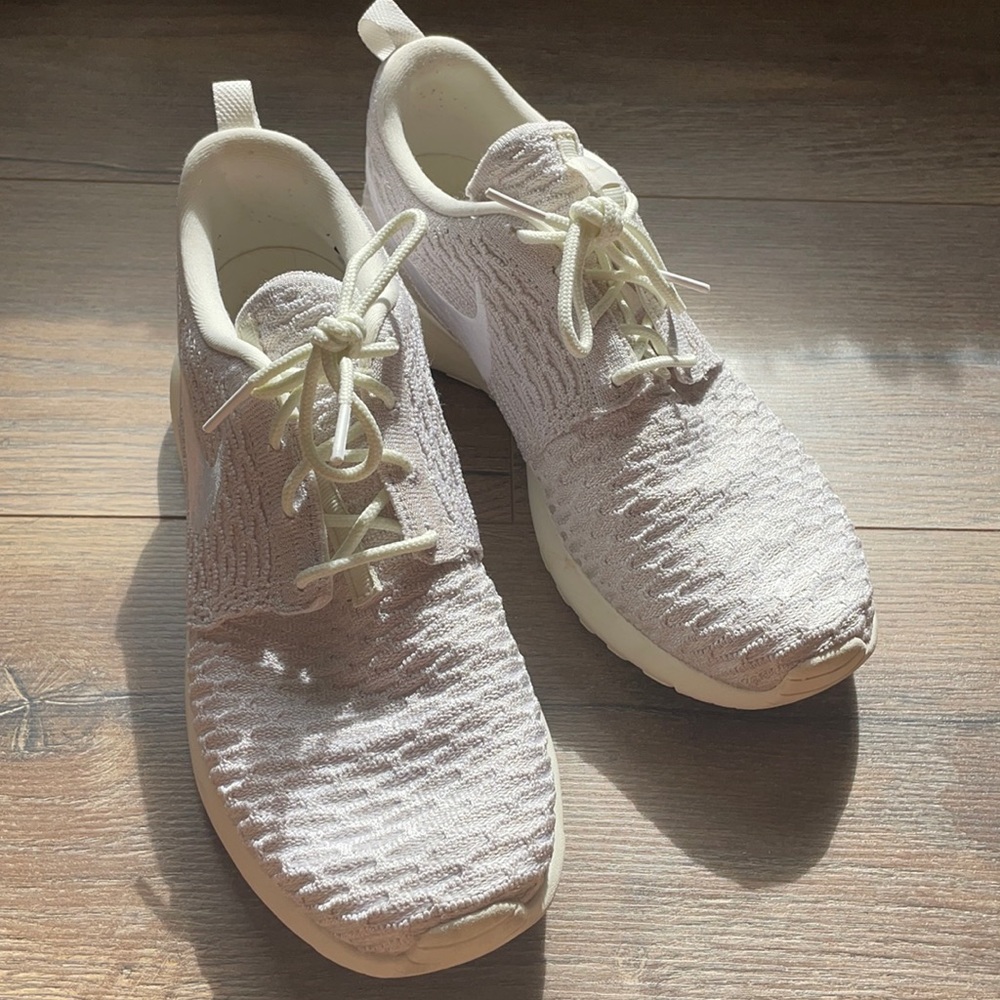 White Nike sneakers